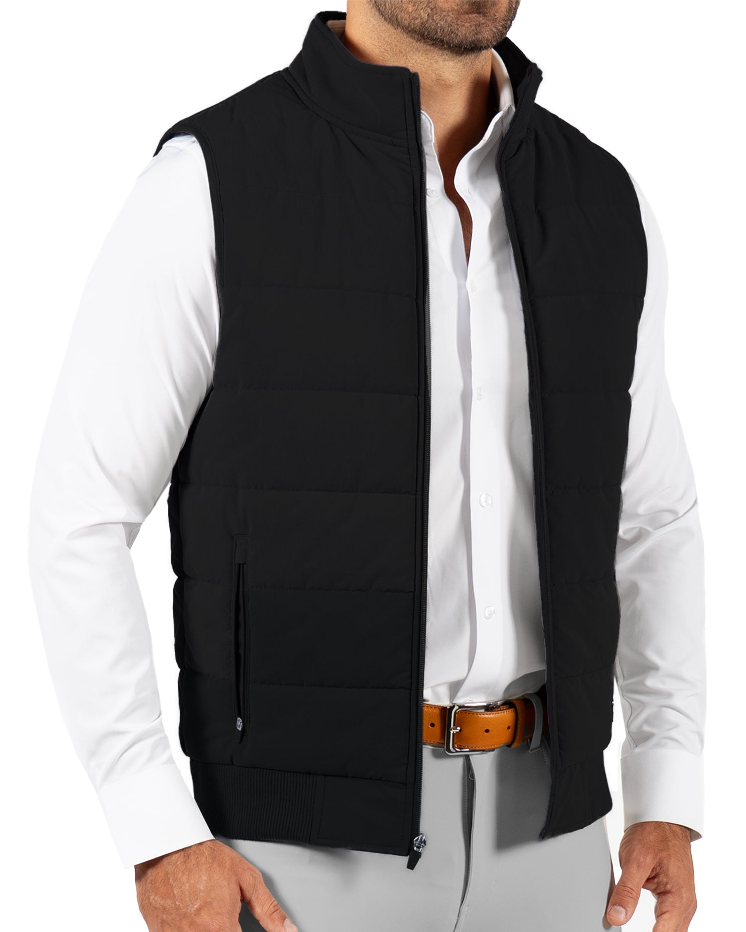 Down Vest - Black