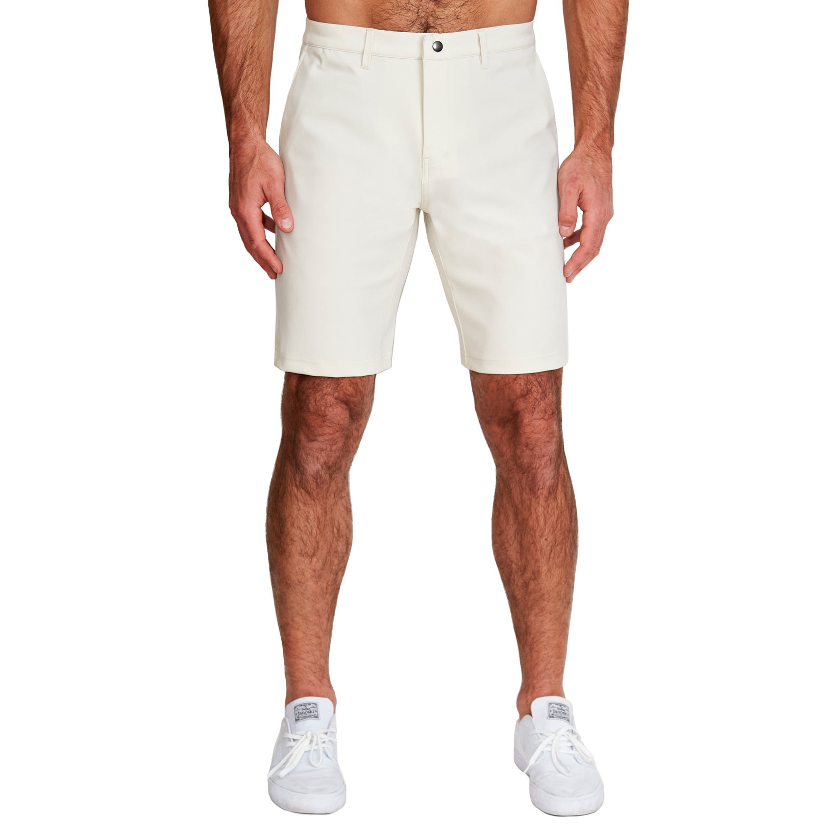 Athletic Fit Shorts - Light Khaki