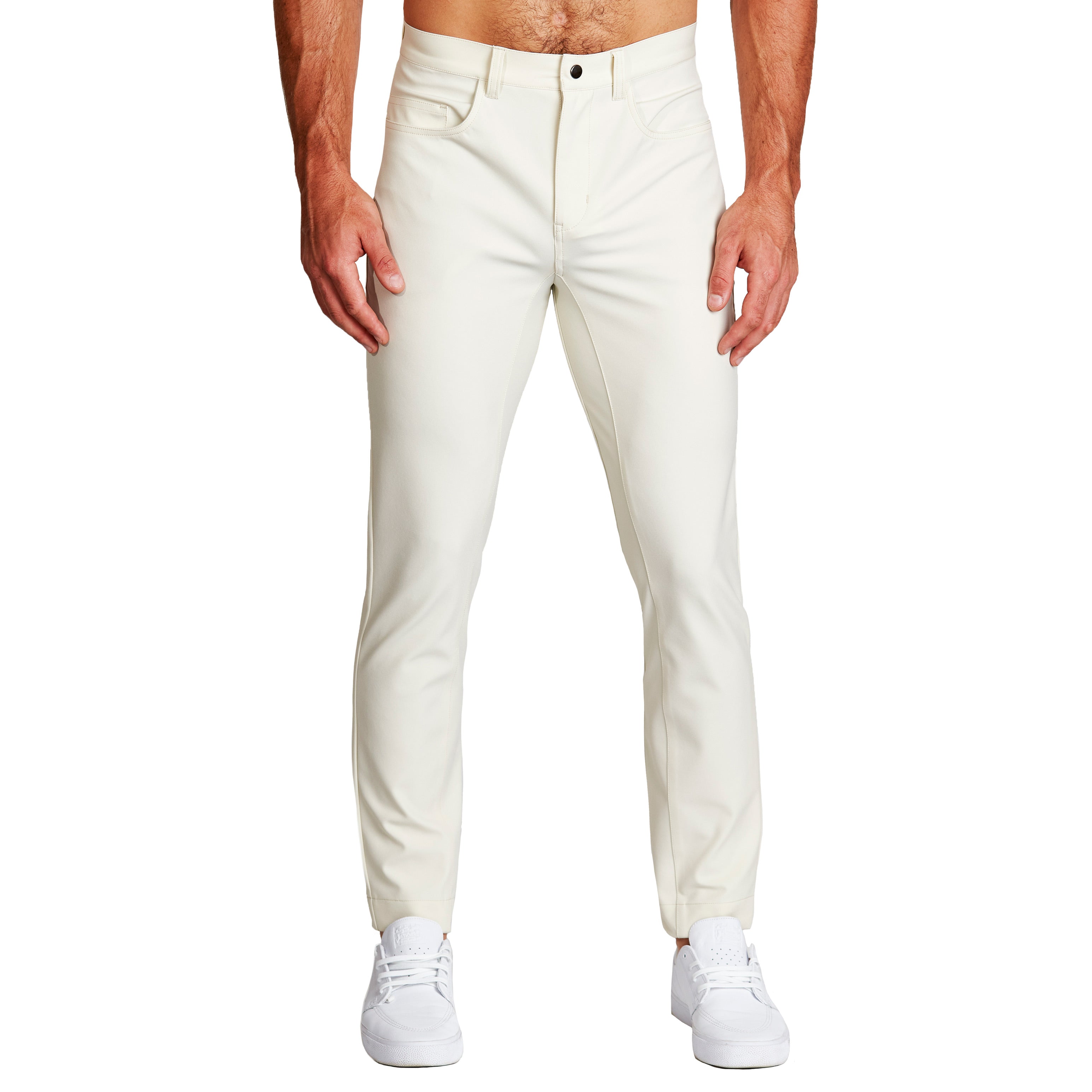 Athletic Fit Stretch Tech Chino - Light Khaki