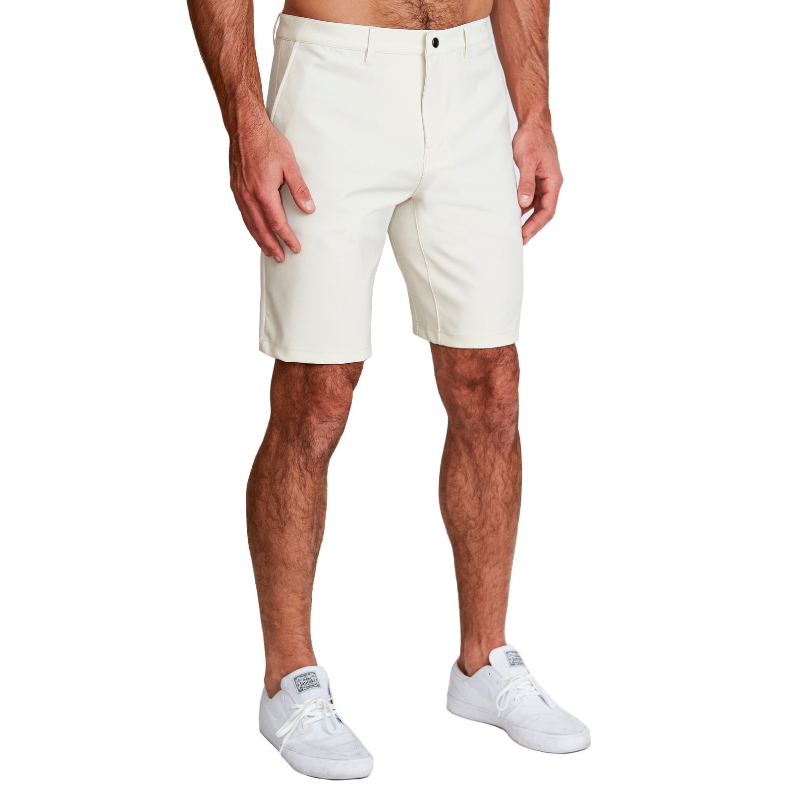 Athletic Fit Shorts - Light Khaki