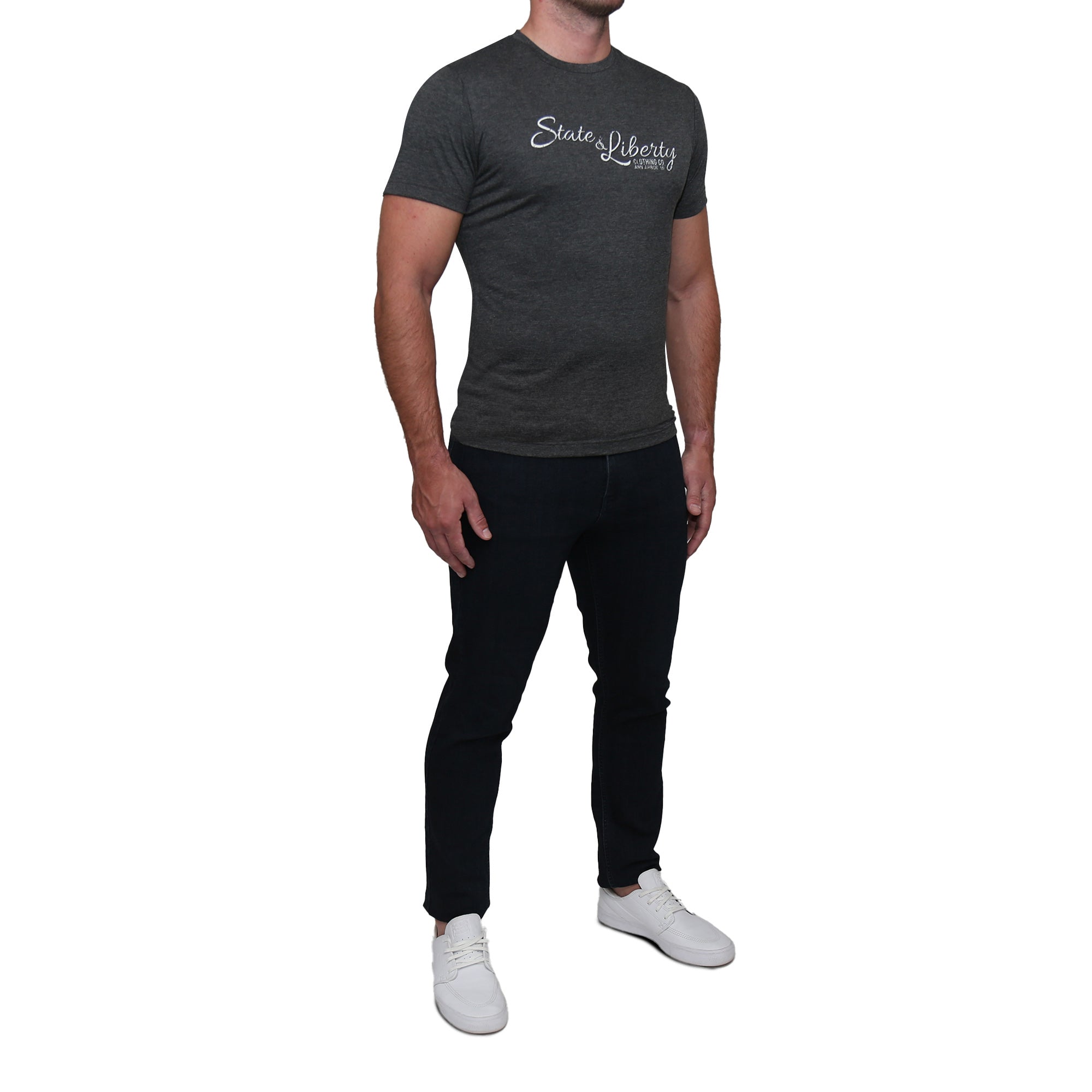 Logo T-Shirt - Charcoal