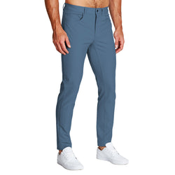 Athletic Fit Stretch Tech Chino - Slate Blue