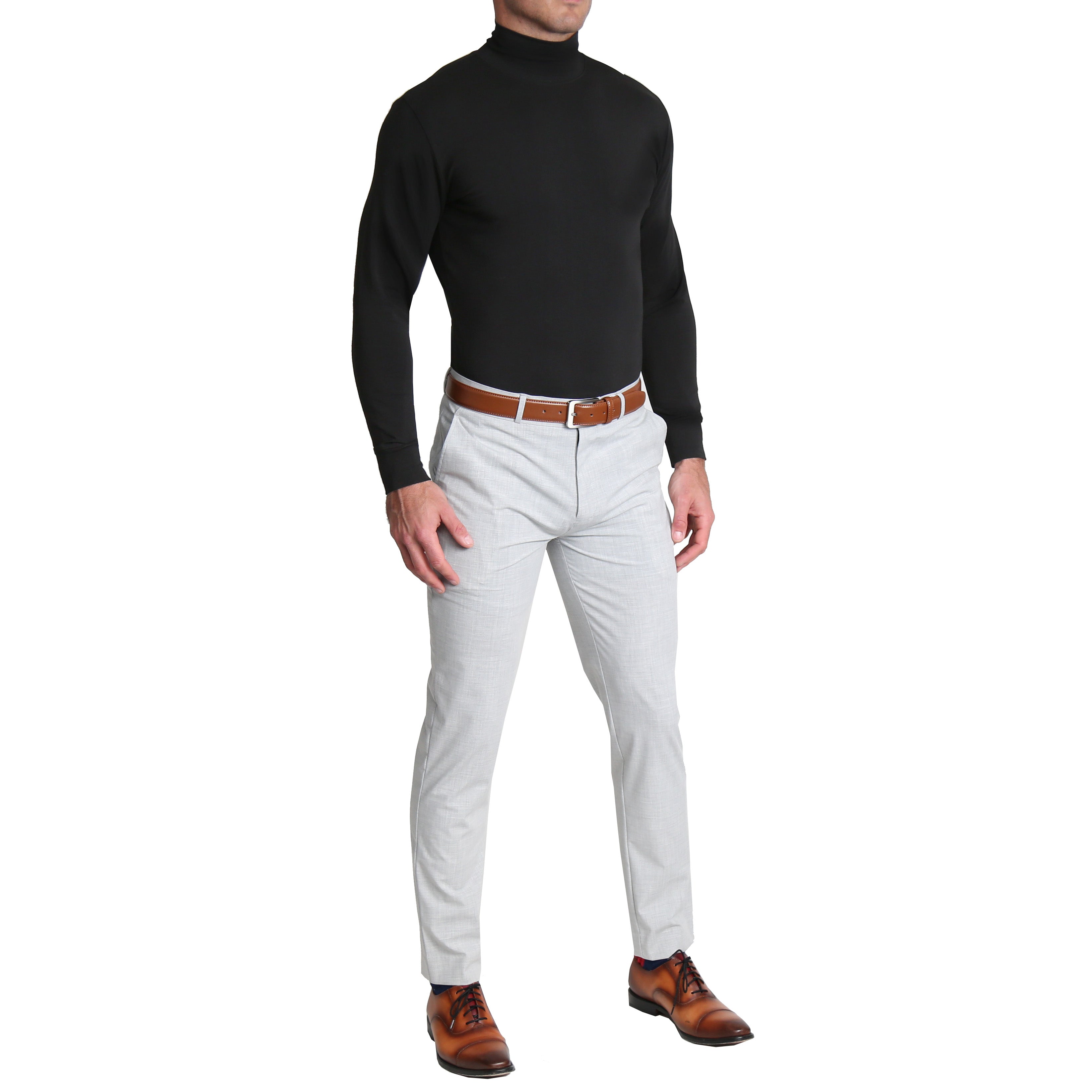 Mock Turtleneck - Black