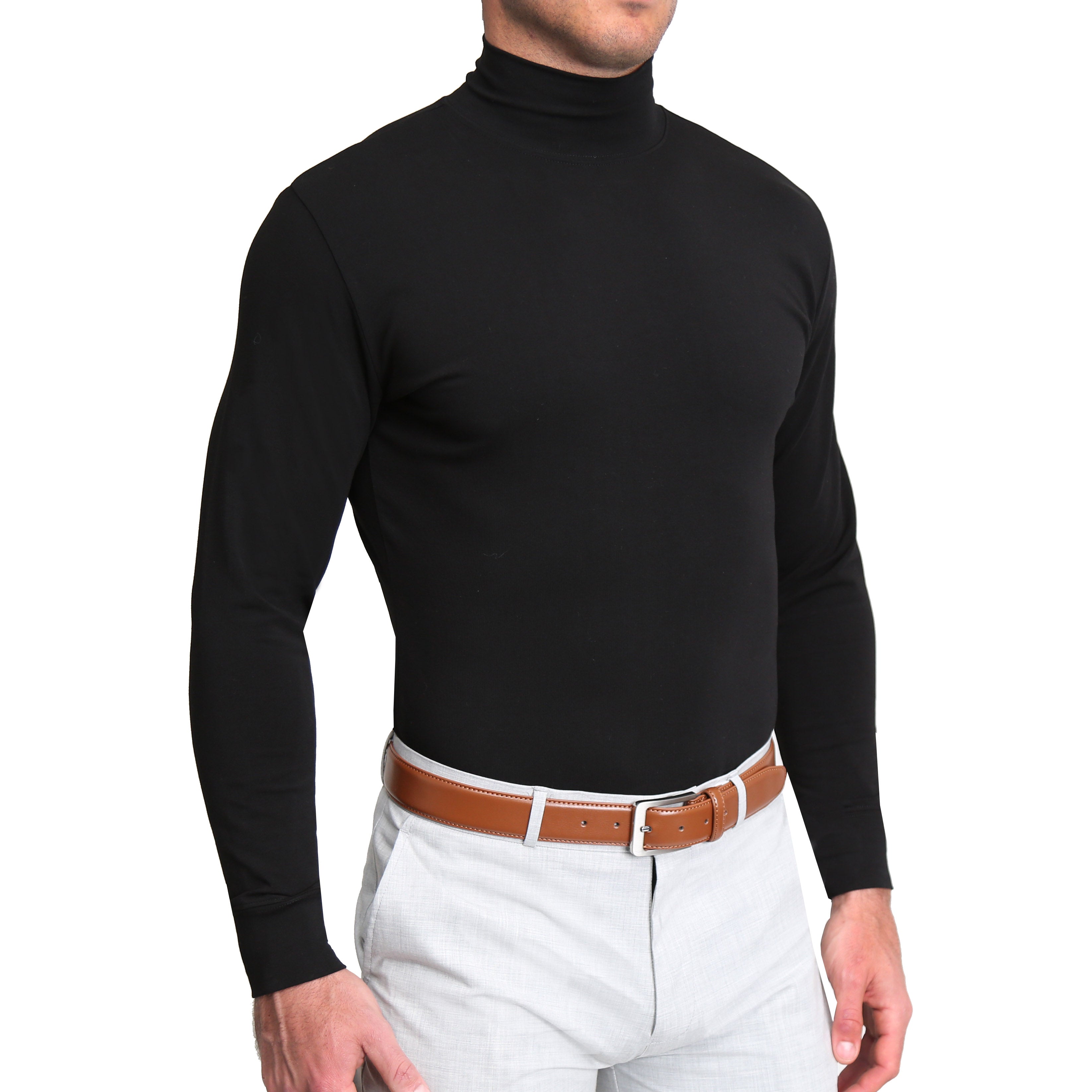 Mock Turtleneck - Black