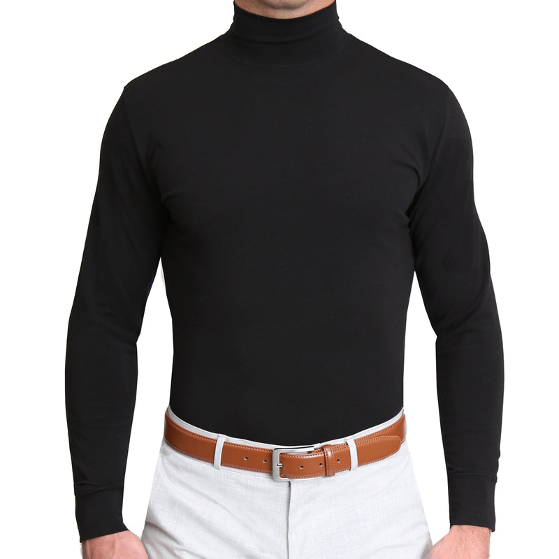 Mock Turtleneck - Black - State and Liberty Clothing Company Canada