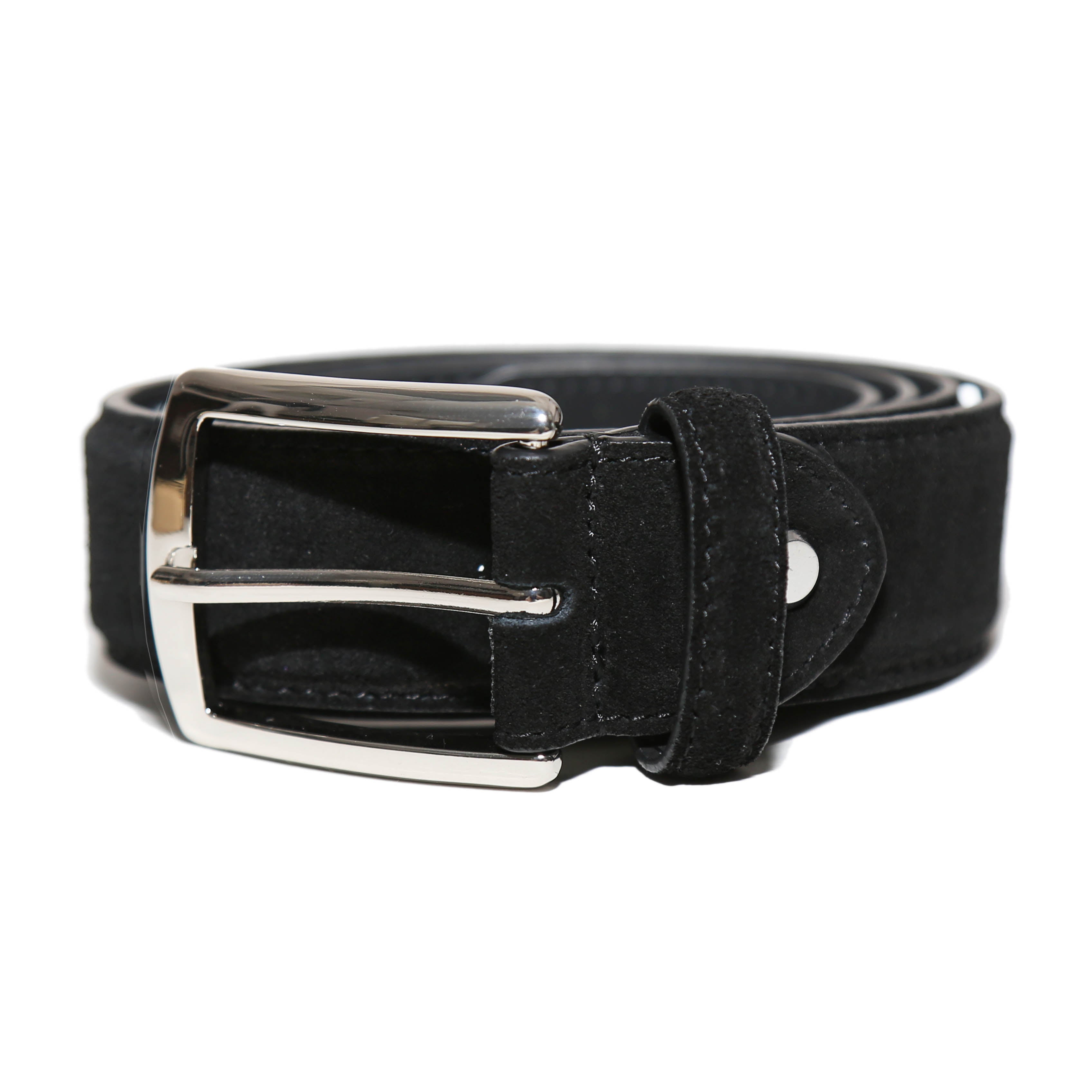 Suede Belt - Black