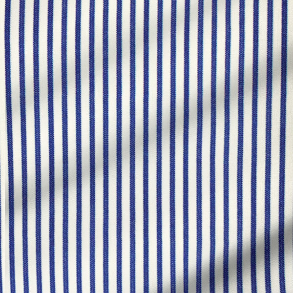 "The Tucker" Mid-Blue Bengal Stripe