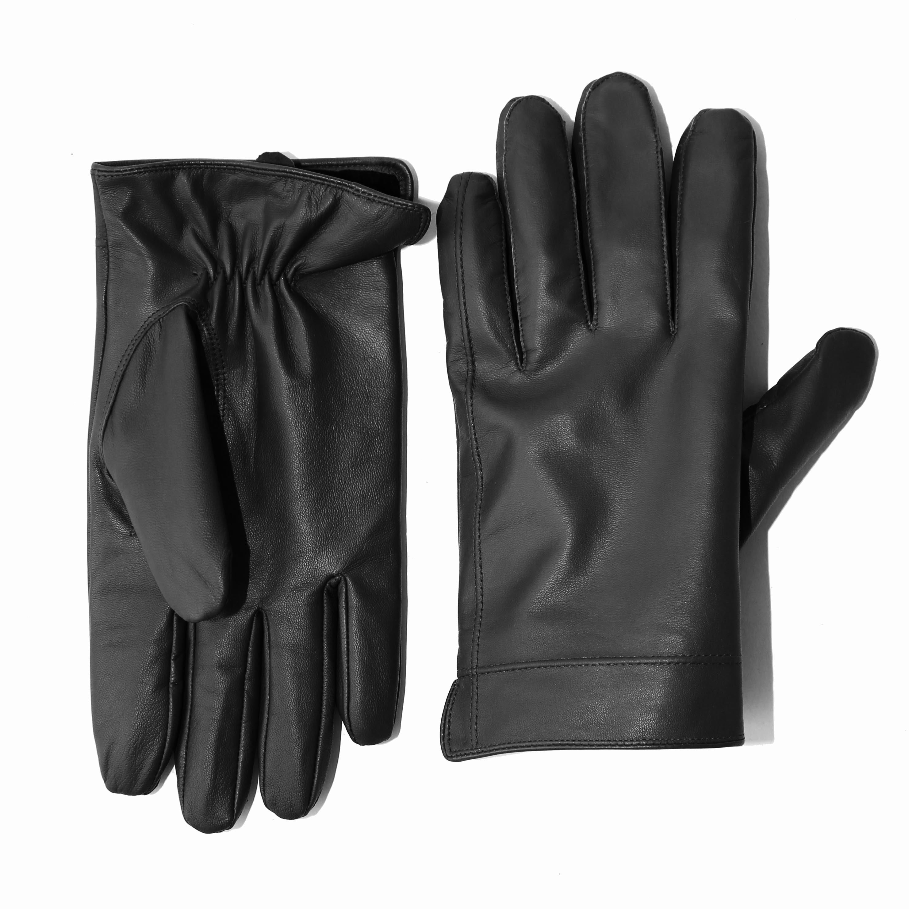 Leather Gloves - Black