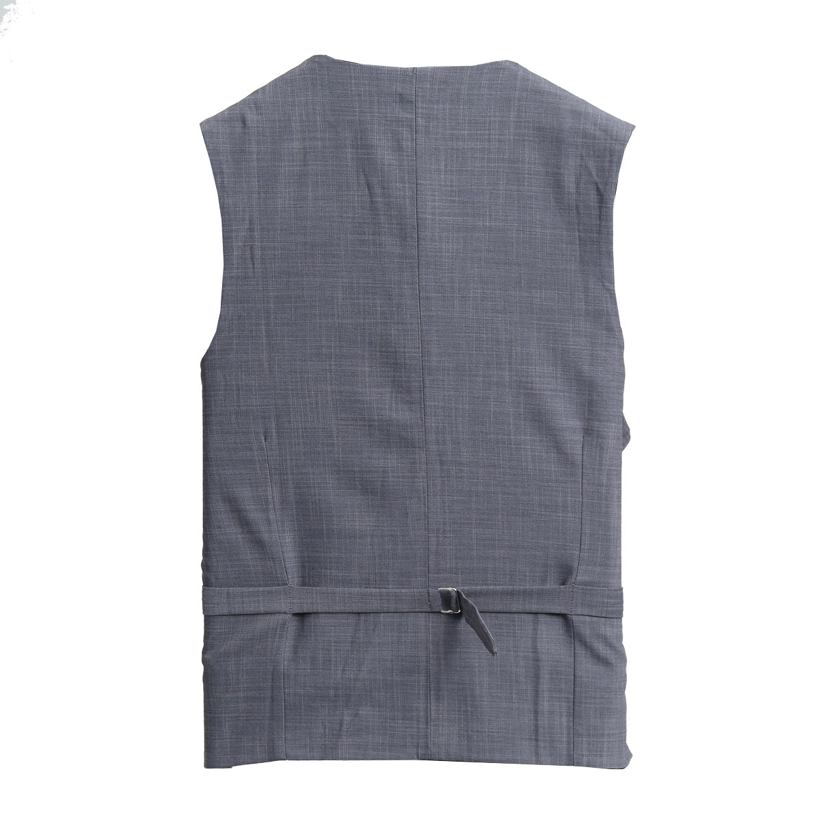 Athletic Fit Stretch Suit Vest - Heathered Grey