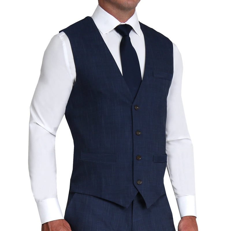 Mua Men's Suit Vest Blue Single Breasted Wool Blend Men's Vest Denim Jeans  Wistcoat Jacket Slim Fit Casual Formal Business (Color: Blue, Size: 3XL.)  trên Amazon Nhật chính hãng 2024 | Giaonhan247