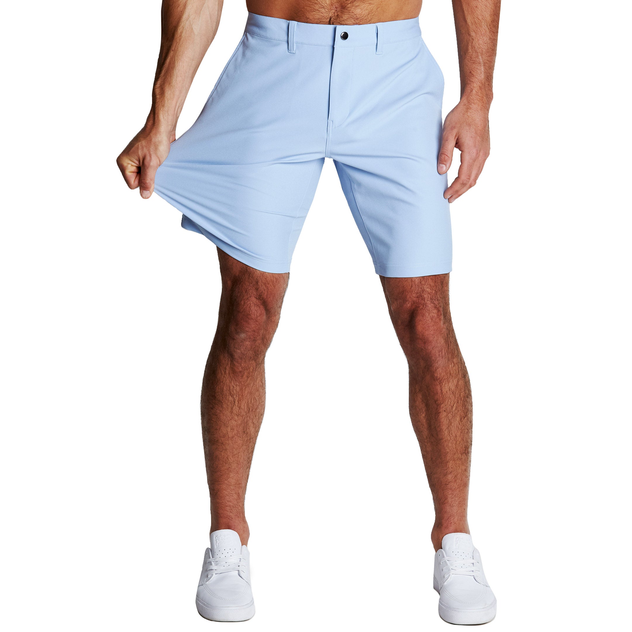 Athletic Fit Shorts - Light Blue