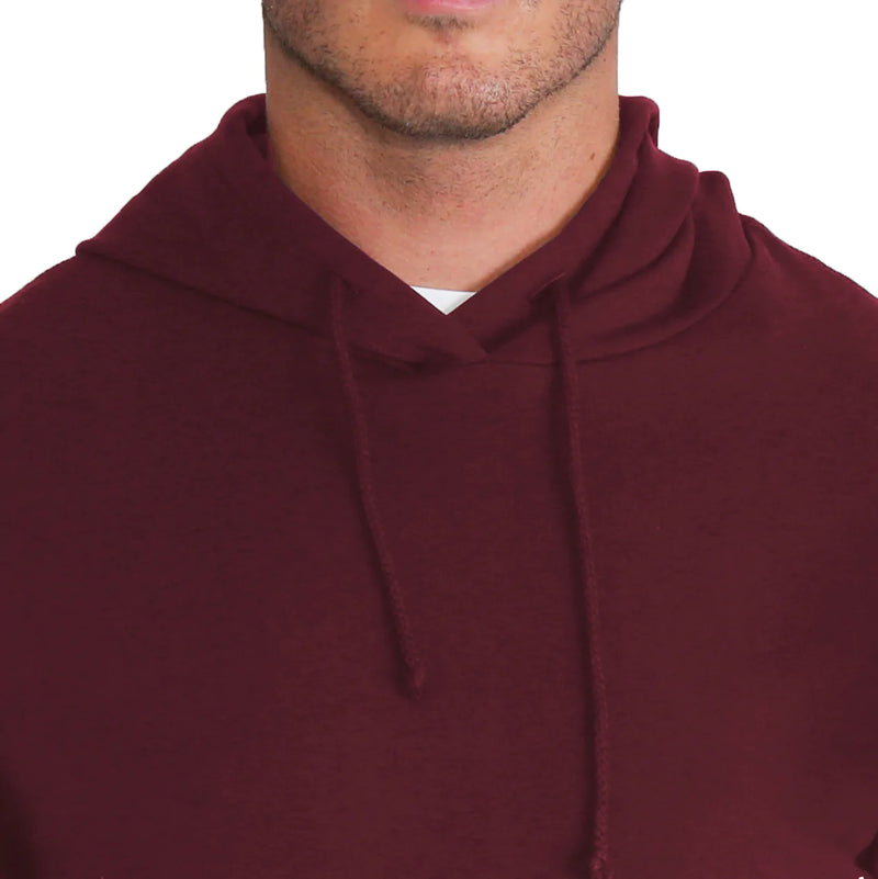 Hoodie jacket maroon best sale