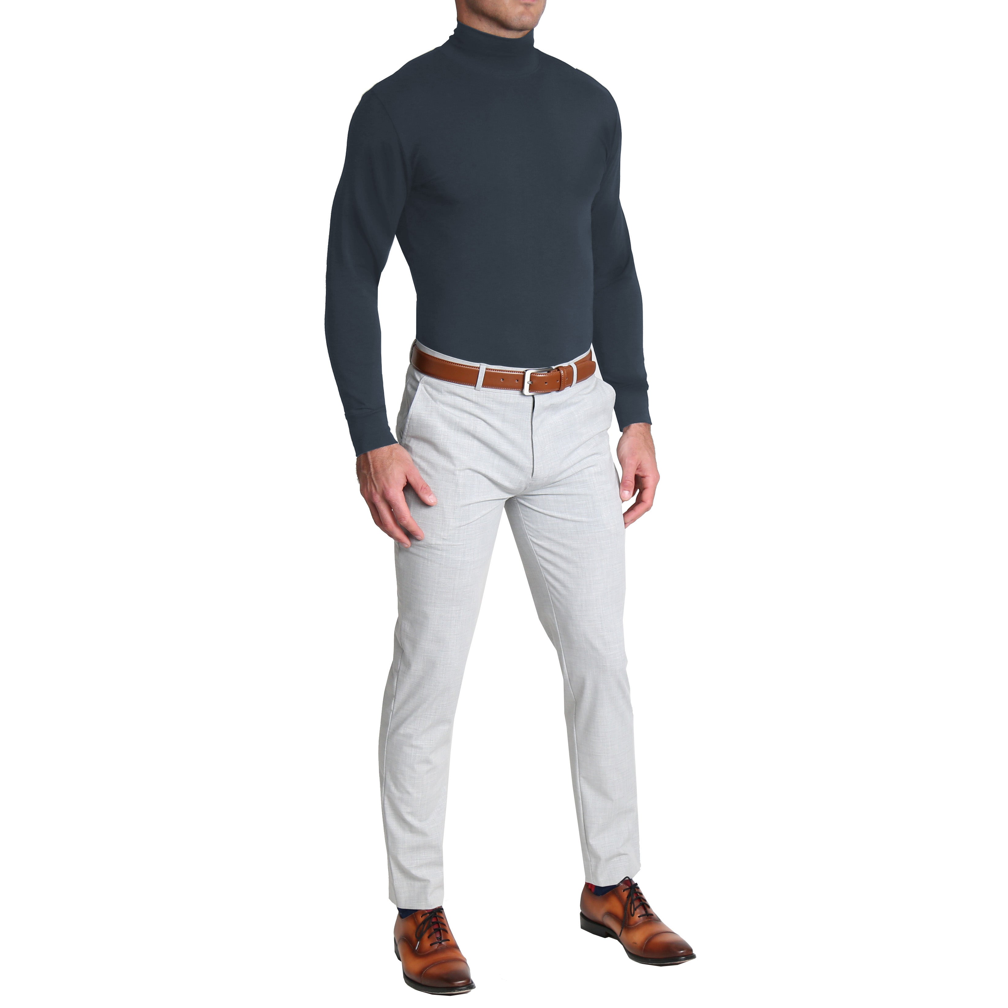 Military mock turtleneck best sale