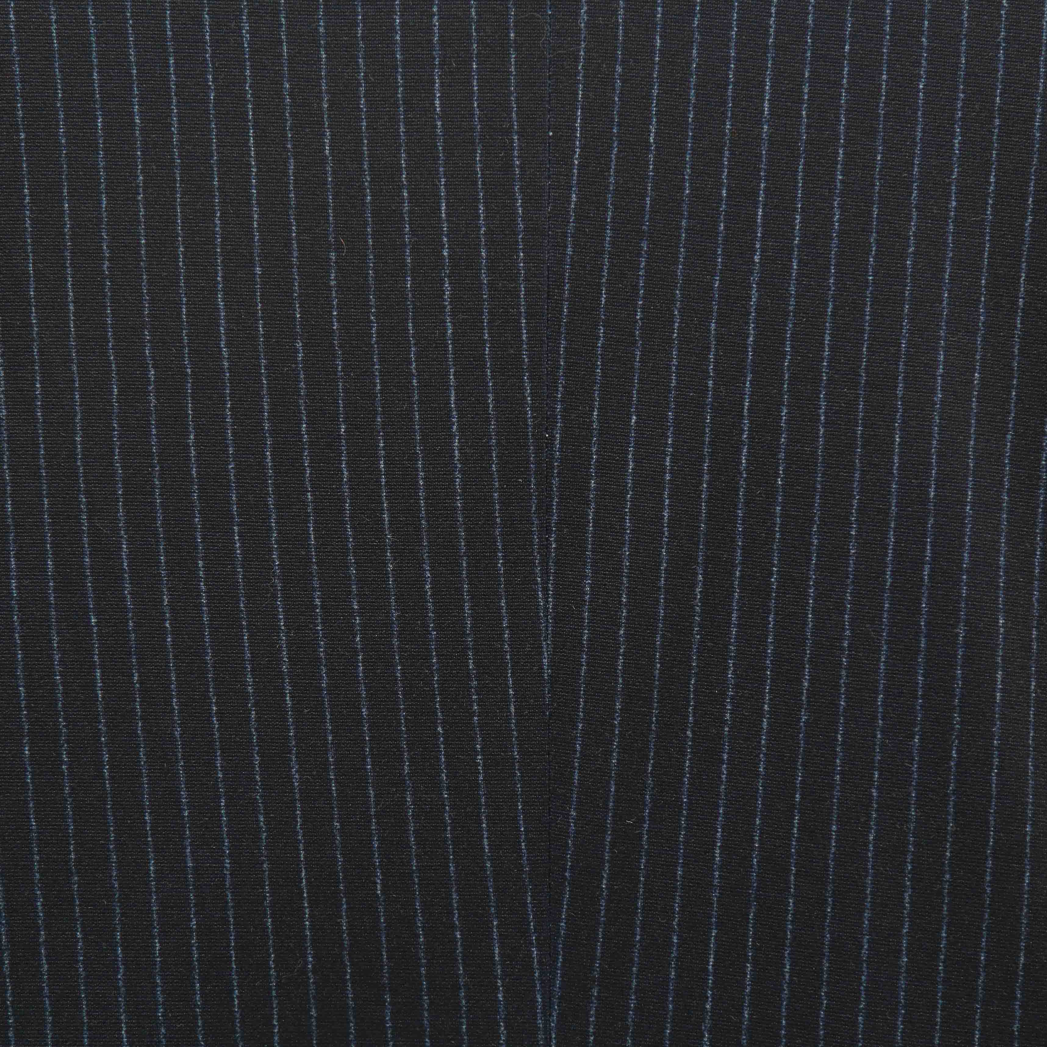 Athletic Fit Stretch Suit - Knit Blue Chalk Stripe