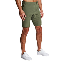 Slim Chino Shorts - Khaki Green