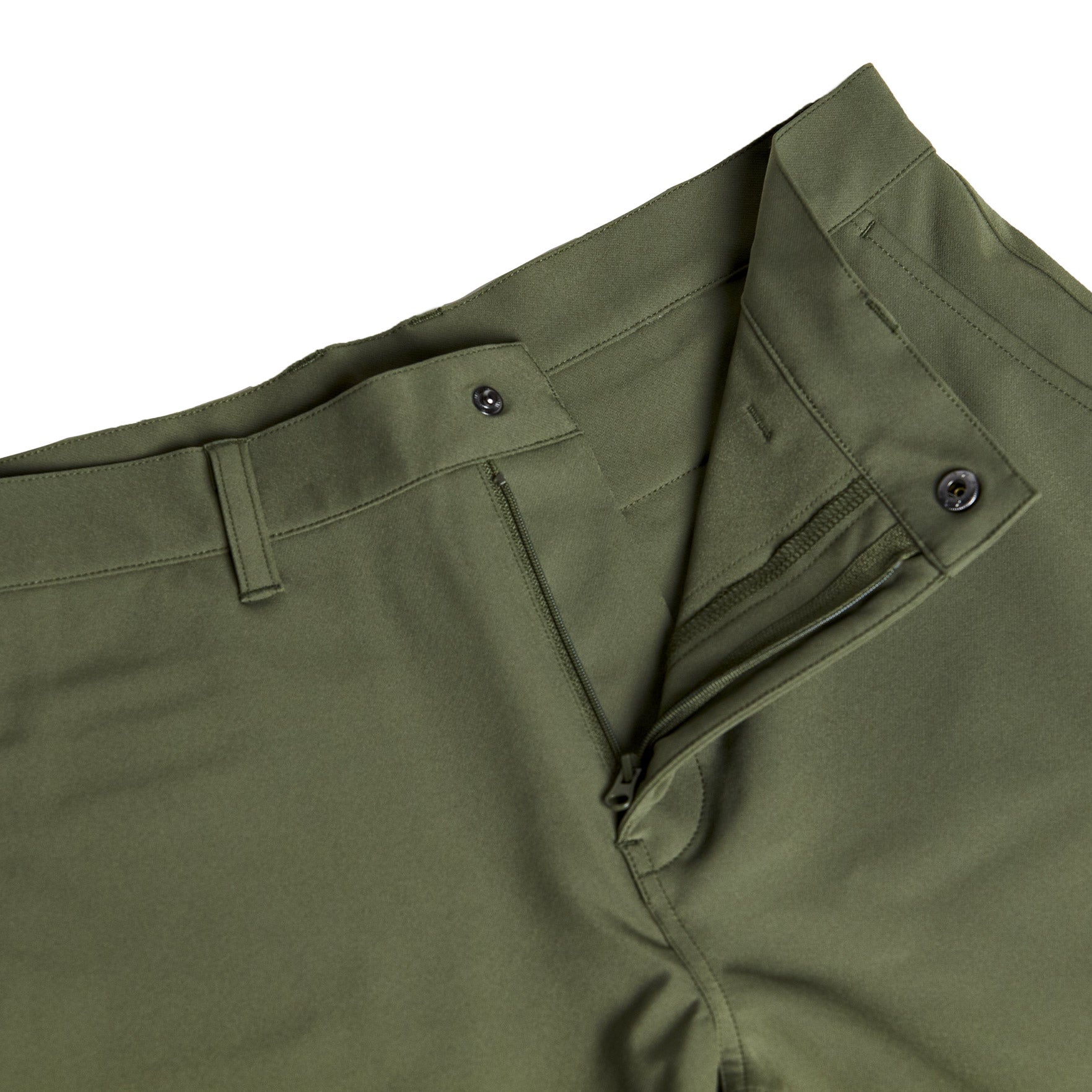 Athletic Fit Shorts - Olive