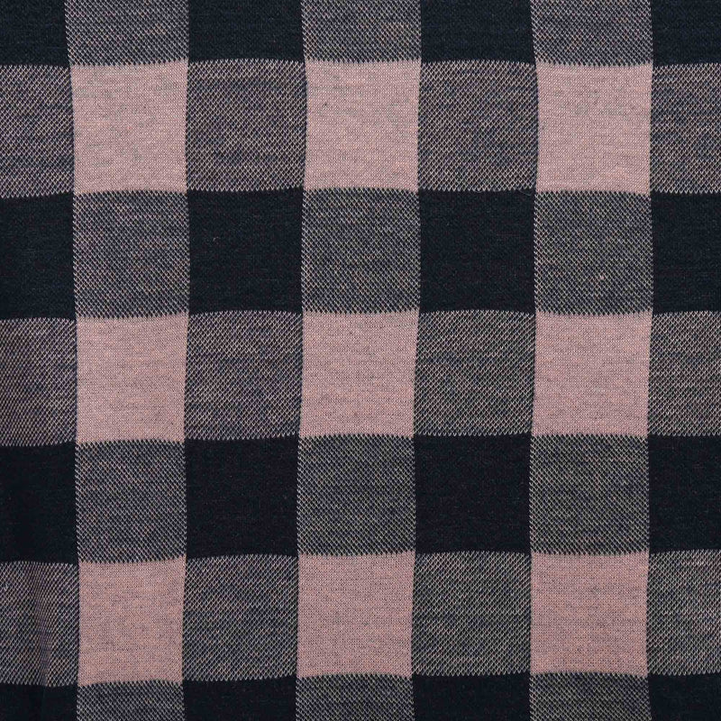 "The Pearson" Pink and Navy Check Casual Button Down