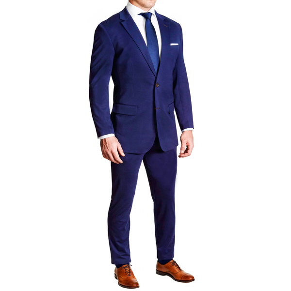 Athletic Fit Stretch Suit - Royal Blue (Special Order: 5-Week Lead-Time)