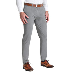 Athletic Fit Stretch Pants - Smoked Grey