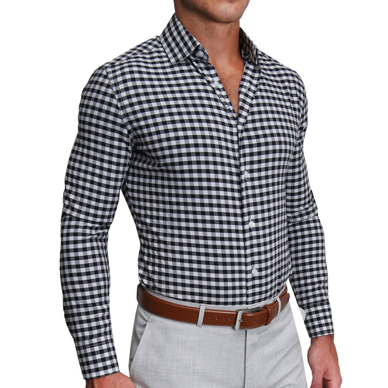"The Irving" Navy and Purple Big Check