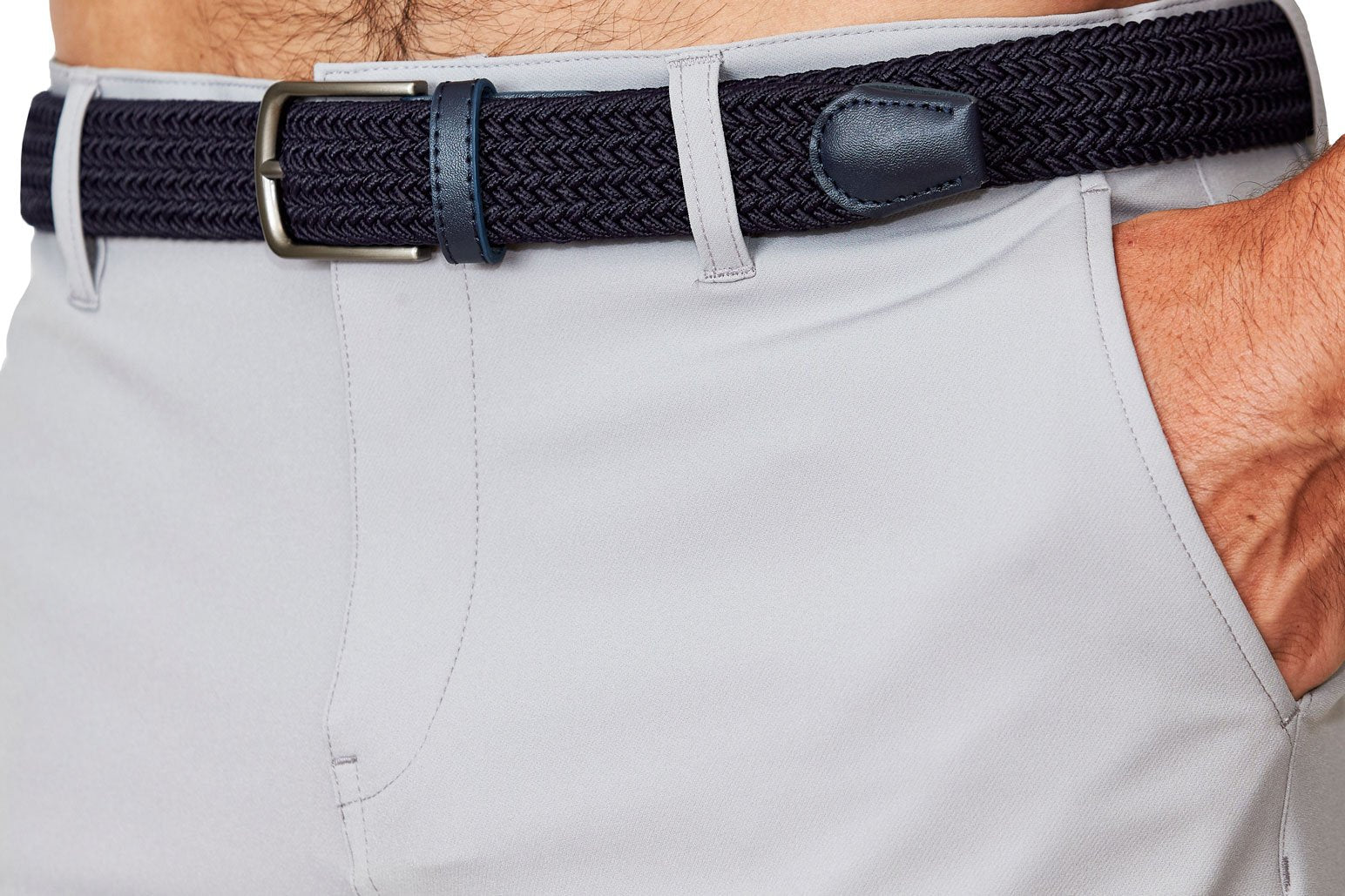 Casual Stretch Belt - Navy