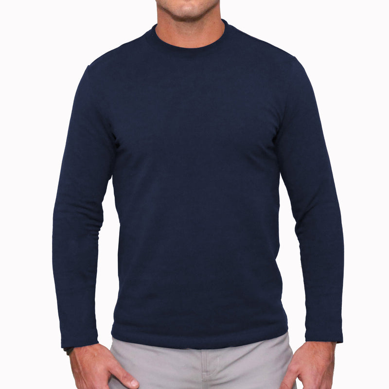 Heavy Crewneck - Navy