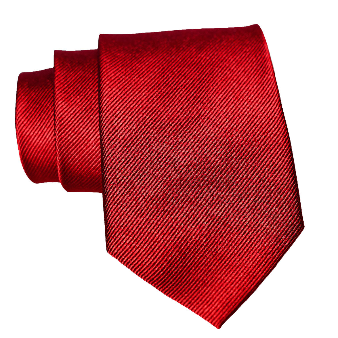 Red Woven Silk Tie