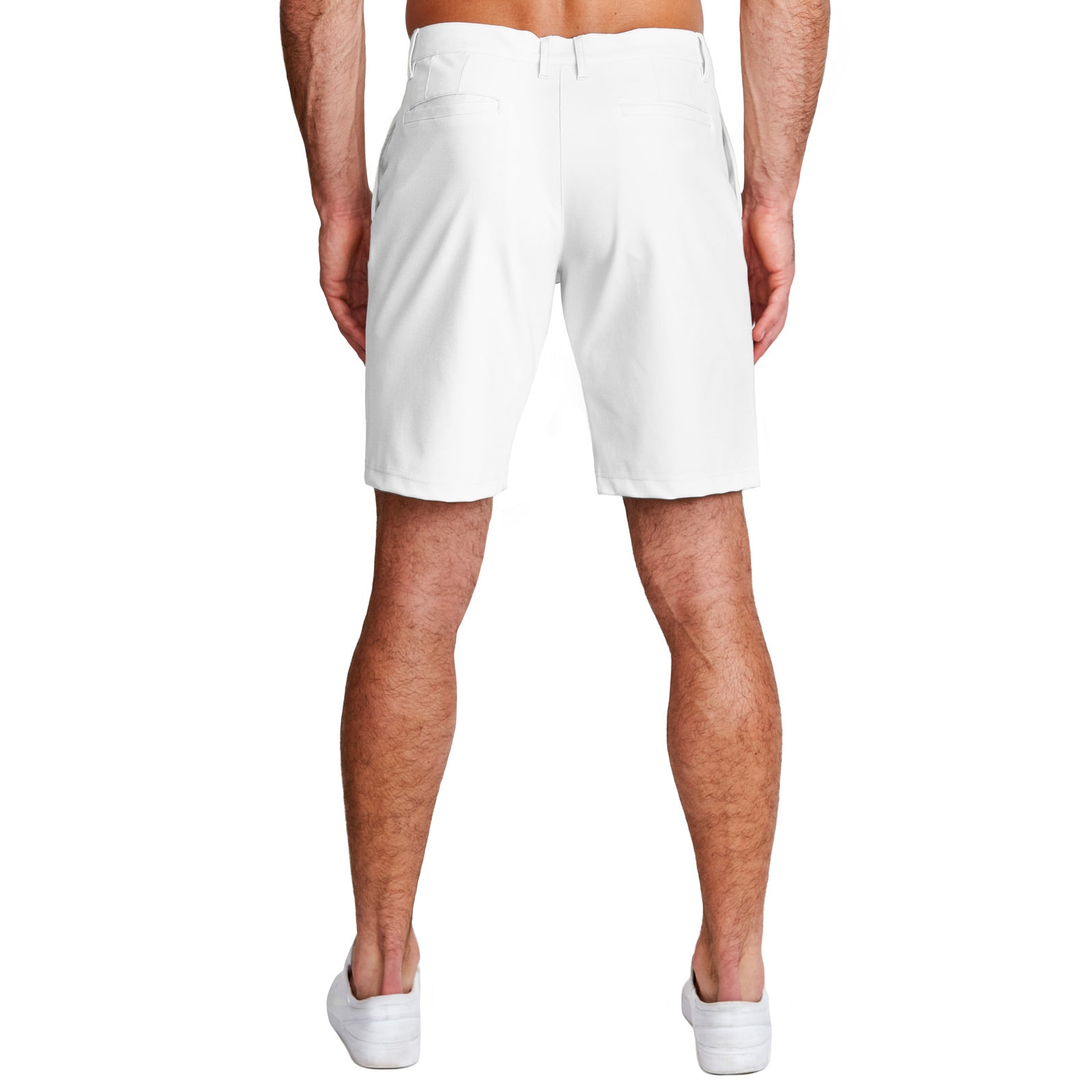 Athletic Fit Shorts - White